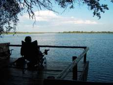 Der Lohn für die Mühen eines anstrengenden Tages: Blick auf das Okavango Delta. © Valto