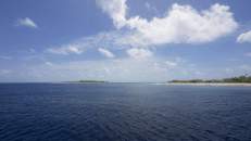 Kanal von Kauehi im Südwesten des Atolls