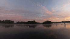 Sonnenaufgang über Crystal River