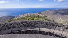 Richtung Norden blickt man über Half Tree Hollow auf den Atlantik.